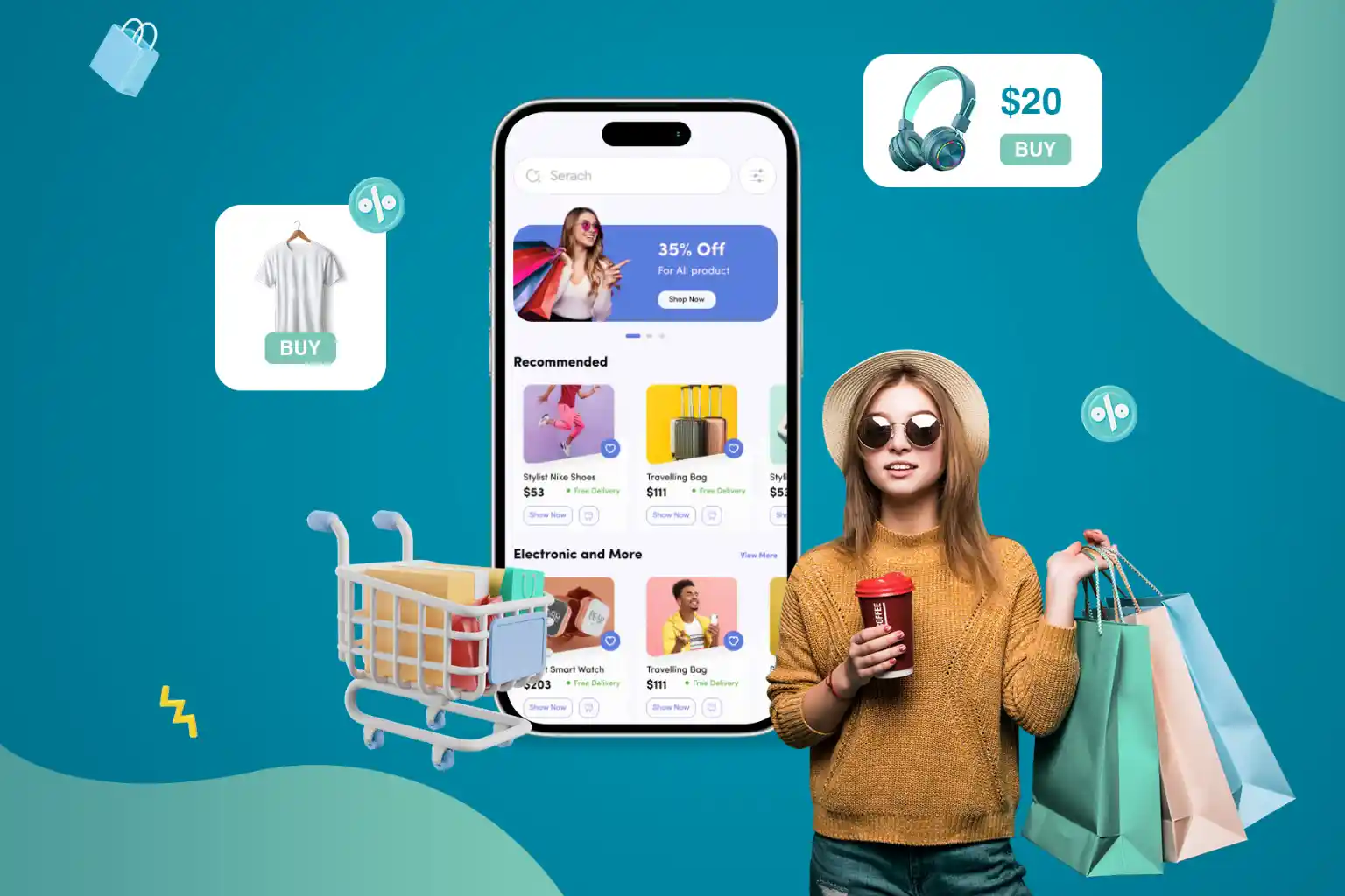 e-commerce mobile app
