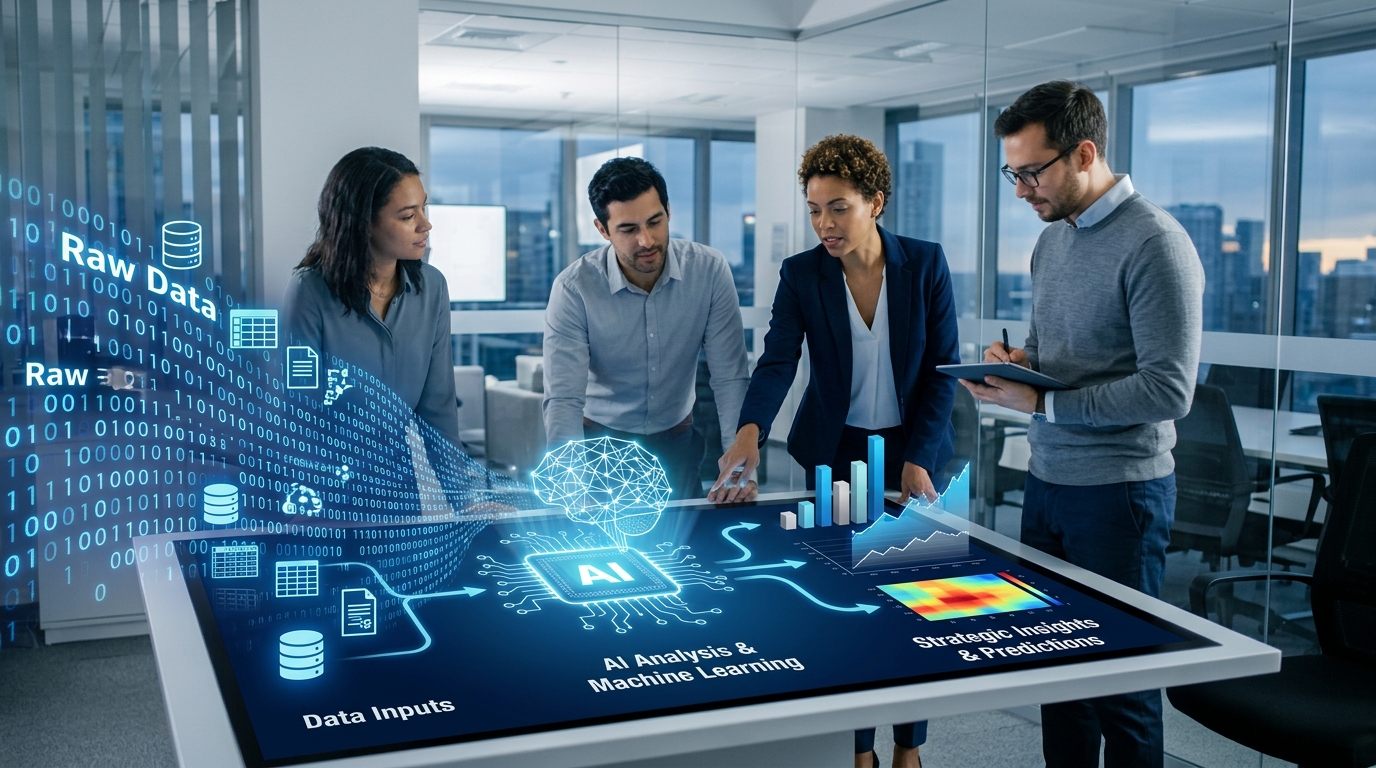Learn how AI and data analytics work together to improve decision-making, predict trends, optimize operations, and drive business growth.