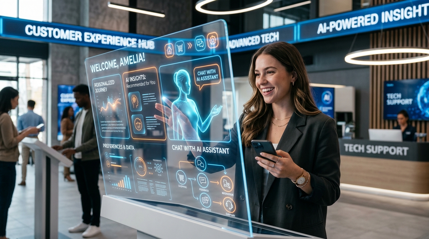 advanced technology in customer experience