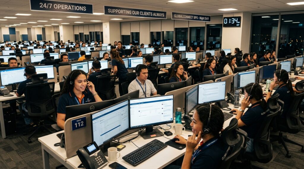 BPO supports 24/7 business operations