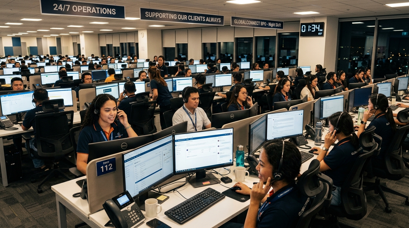 BPO supports 24/7 business operations