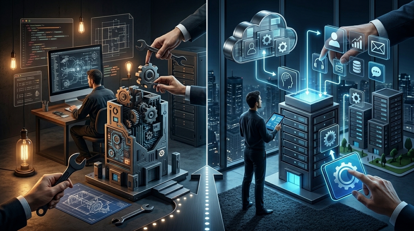 Custom software vs SaaS